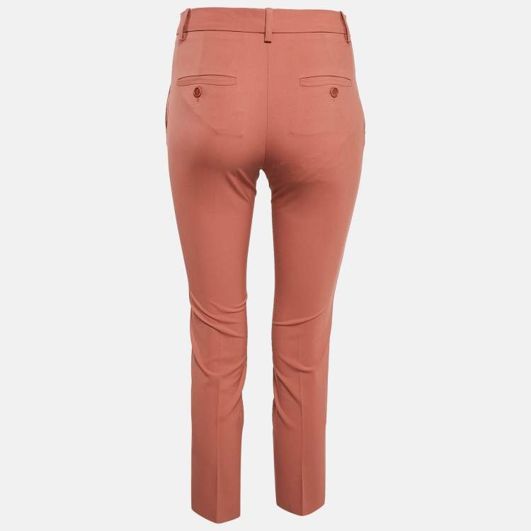Pre Owned Theory Pink Traceable Wool Treeca Pants XS