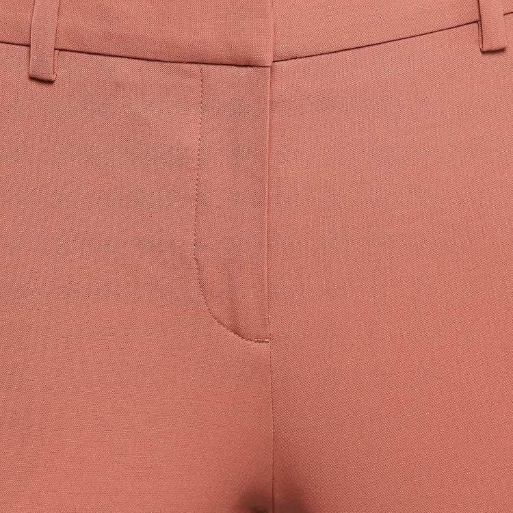 Pre Owned Theory Pink Traceable Wool Treeca Pants XS