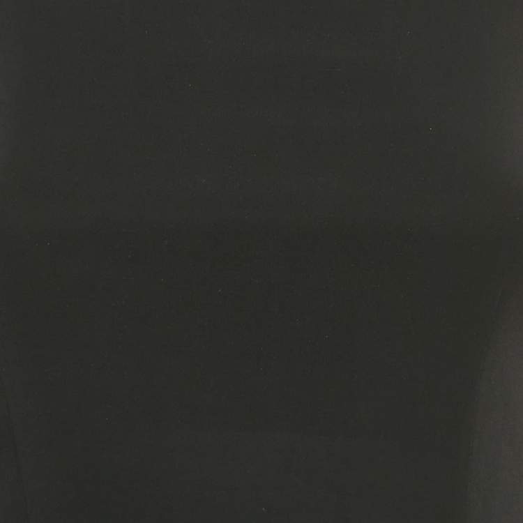 Pre Owned Theory Black Jersey Sleeveless Midi Dress S