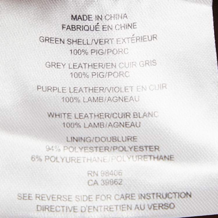 Pre Owned Theory Multicolor Leather and Suede Patch Detail Mini Skirt S