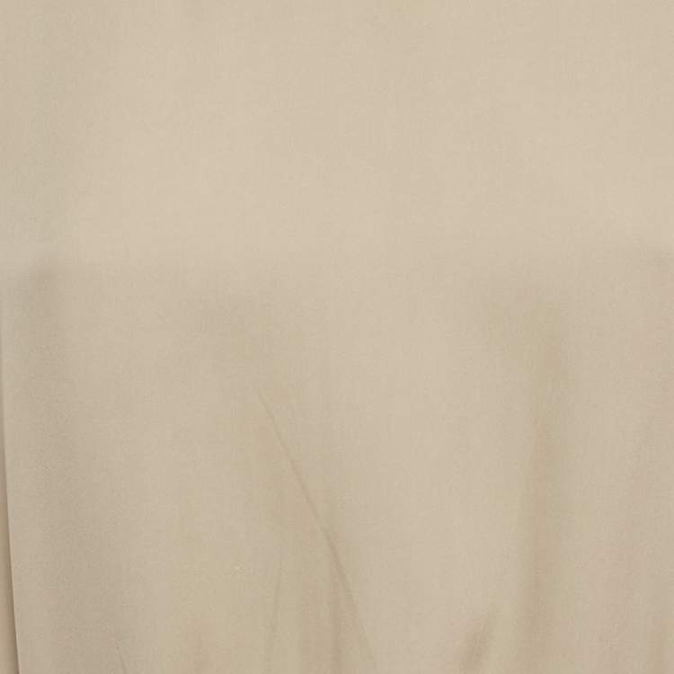 Pre Owned Theory Sage Green Crepe Top S