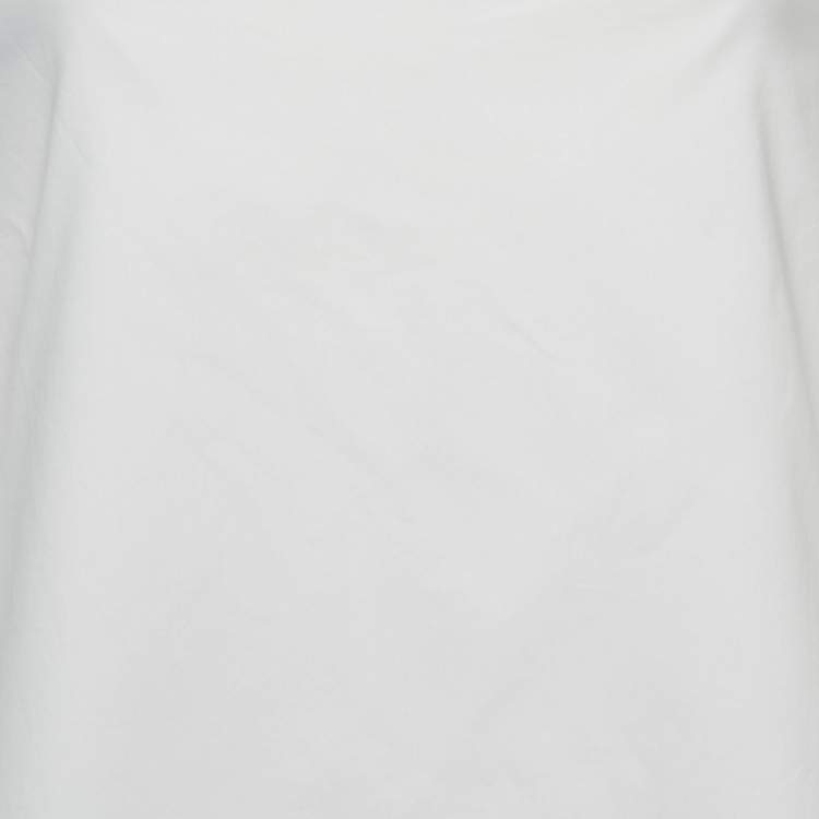 Pre Owned Theory White Cotton Laureema Top S