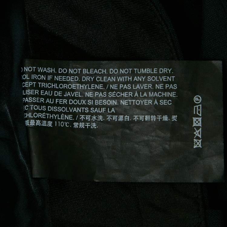 Pre Owned Theory Navy Blue Wool Pants Suit Set S