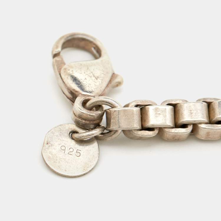 Pre Owned Tiffany & Co. Venetian Link Sterling Silver Bracelet