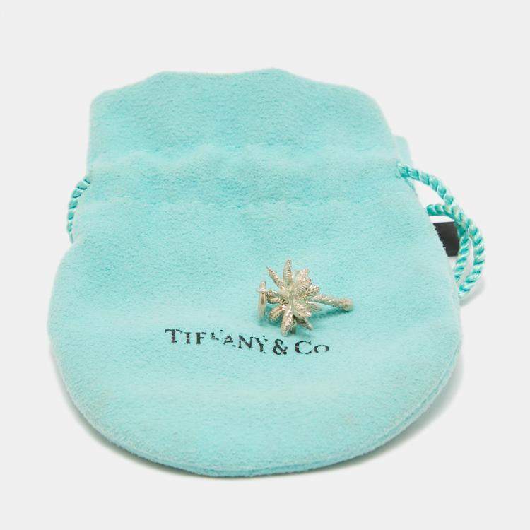 Pre Owned Tiffany & Co. Palm Tree Sterling Silver Charm