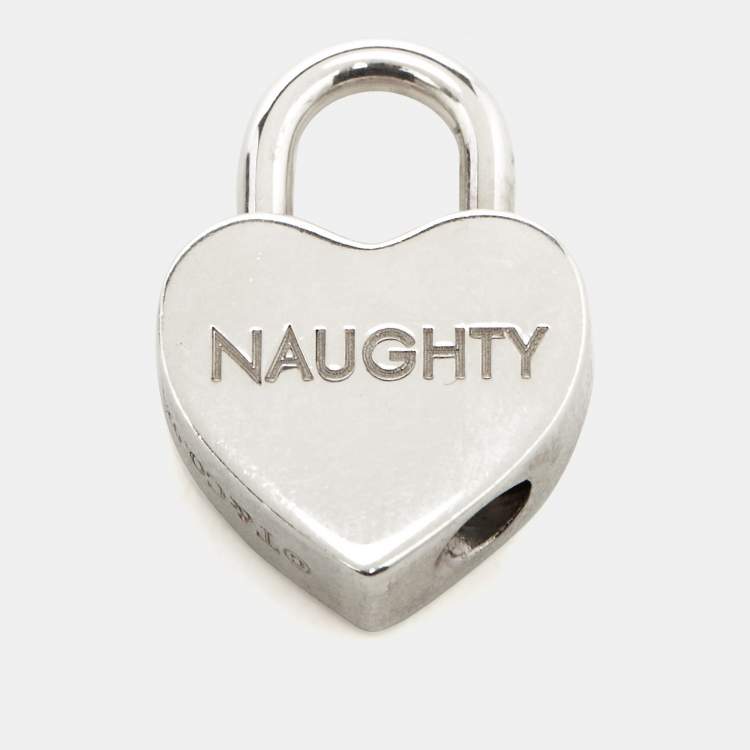Pre Owned Tiffany & Co. Naughty Or Nice Sterling Silver Pendant