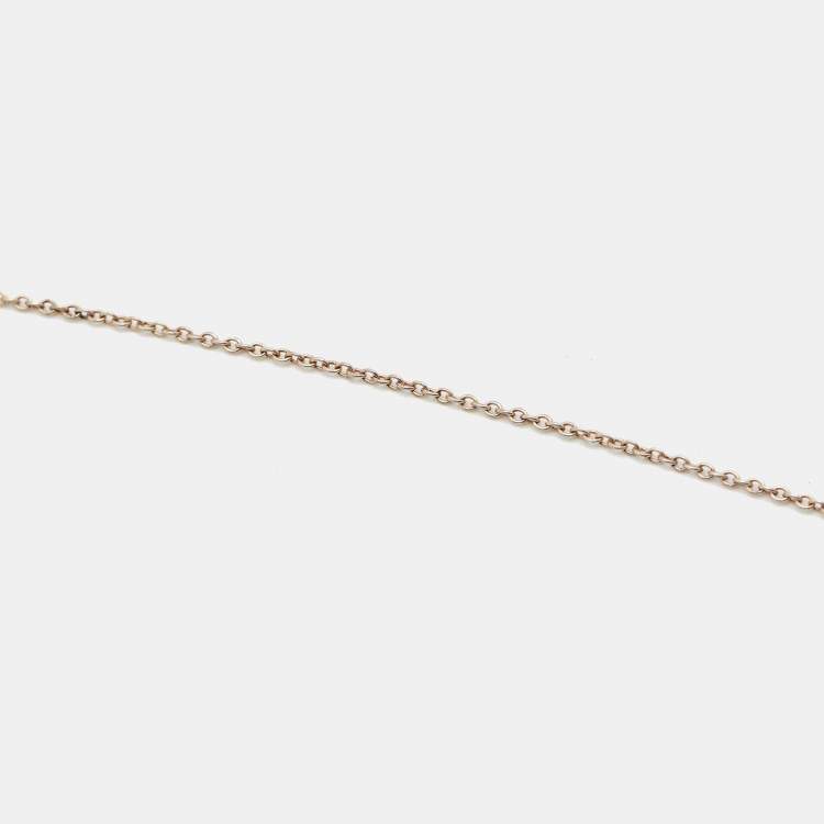 Pre Owned Tiffany & Co. Elsa Peretti Open Heart Sterling Silver Necklace