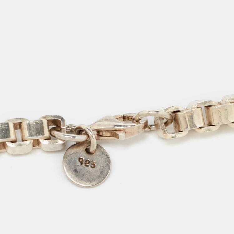 Pre Owned Tiffany & Co. Venetian Link Sterling Silver Bracelet