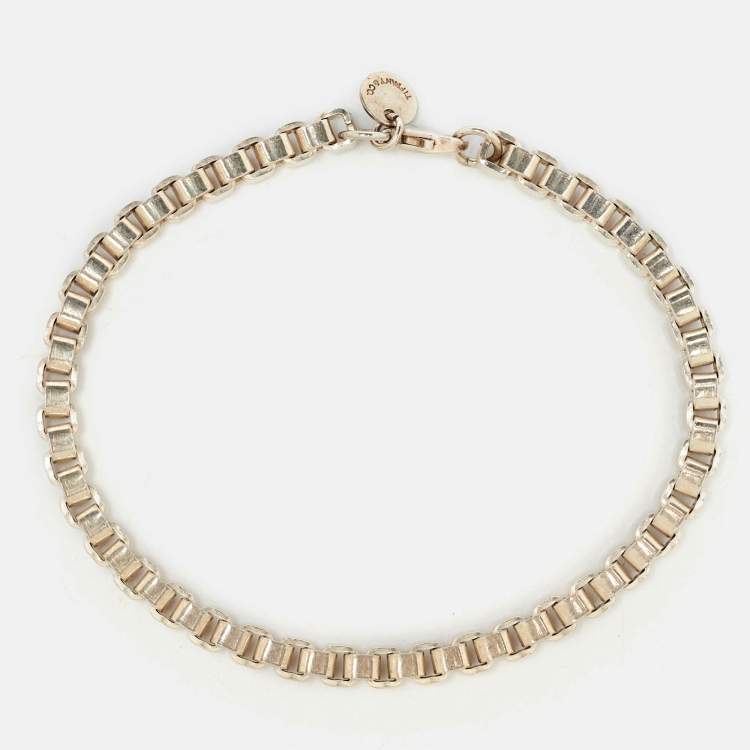 Pre Owned Tiffany & Co. Venetian Link Sterling Silver Bracelet