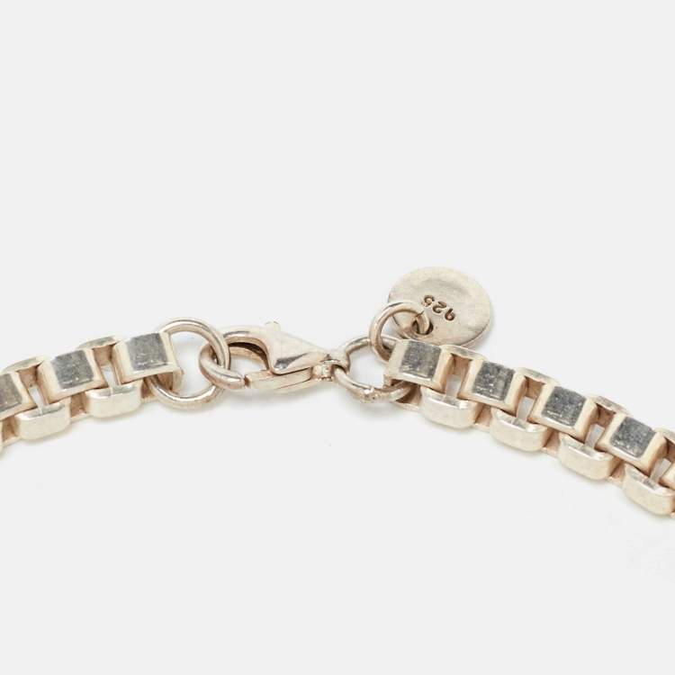 Pre Owned Tiffany & Co. Venetian Link Sterling Silver Bracelet