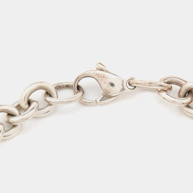 مملوكة مسبقًا Tiffany & Co.  Return to Tiffany Sterling Silver Heart Tag Bracelet