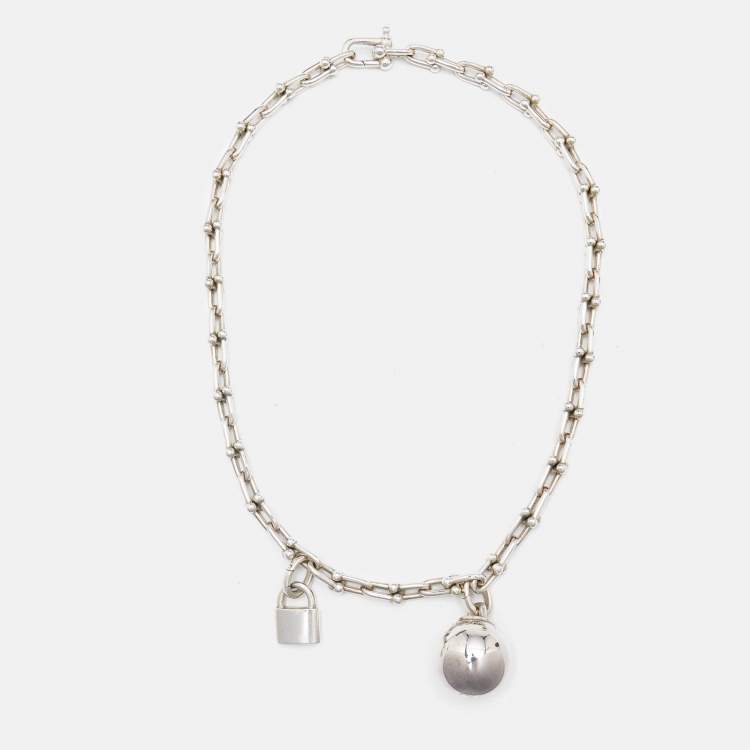 Pre Owned Tiffany & Co. HardWear Small Wrap Sterling Silver Bracelet