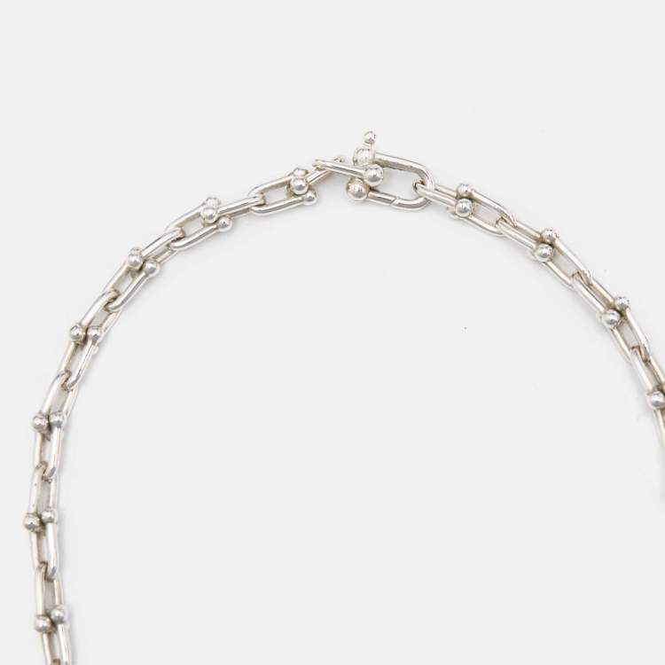 Pre Owned Tiffany & Co. HardWear Small Wrap Sterling Silver Bracelet