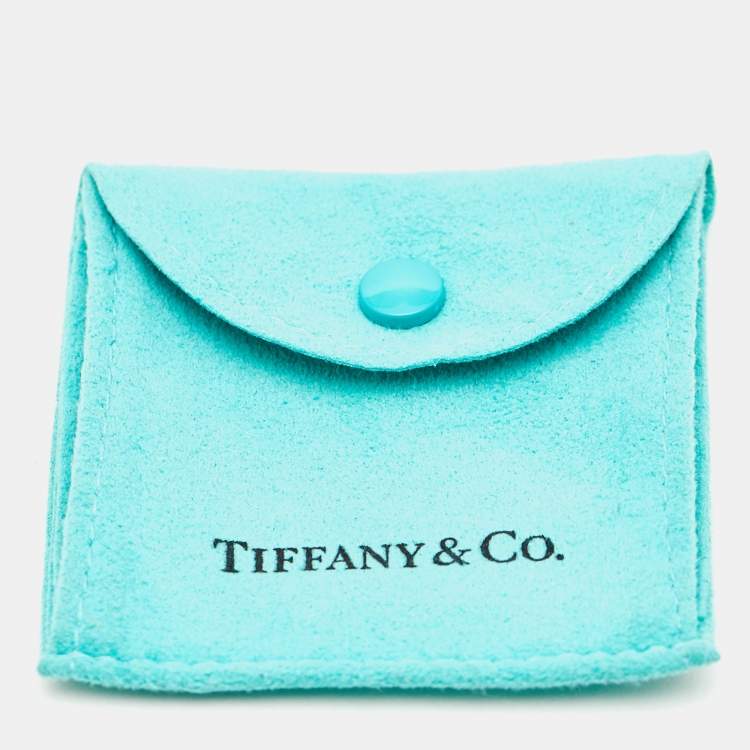 Pre Owned Tiffany & Co. Heart Silver 925 Lariat Necklace