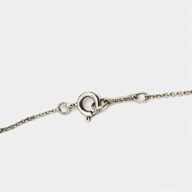 Pre Owned Tiffany & Co. Paloma's Graffiti X Sterling Silver Pendant