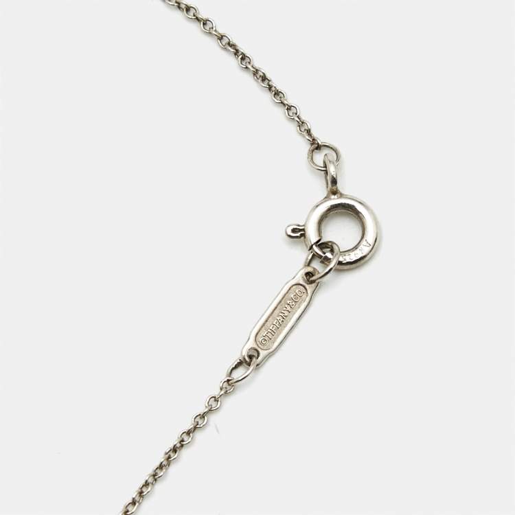 Pre Owned Tiffany & Co. Infinity Sterling Silver Bracelet