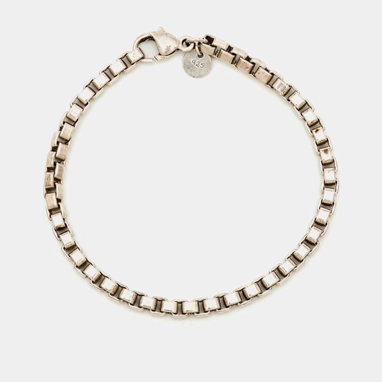 Pre Owned Tiffany & Co. Venatian Sterling Silver Bracelet