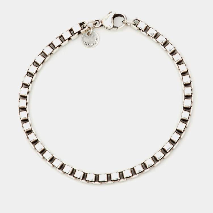 Pre Owned Tiffany & Co. Venatian Sterling Silver Bracelet