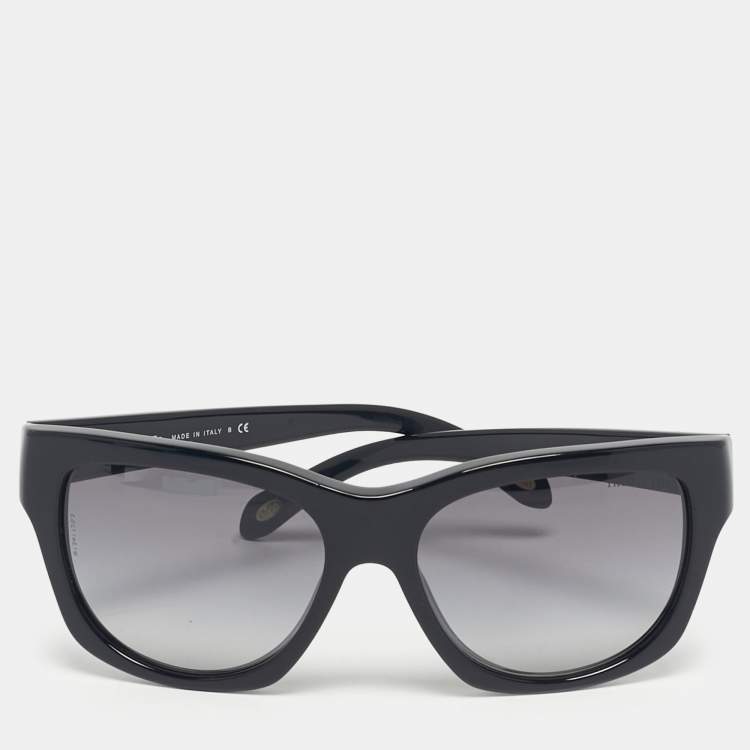Pre Owned Tiffany & Co. Black Gradient TF 4019 Cat Eye Sunglasses