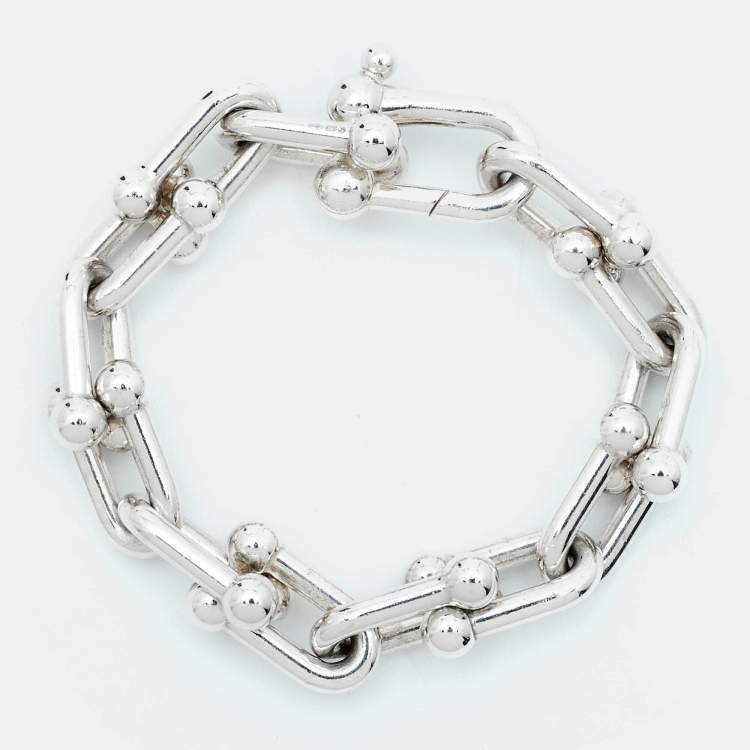 Pre Owned Tiffany & Co. Tiffany Hardware Sterling Silver Link Bracelet