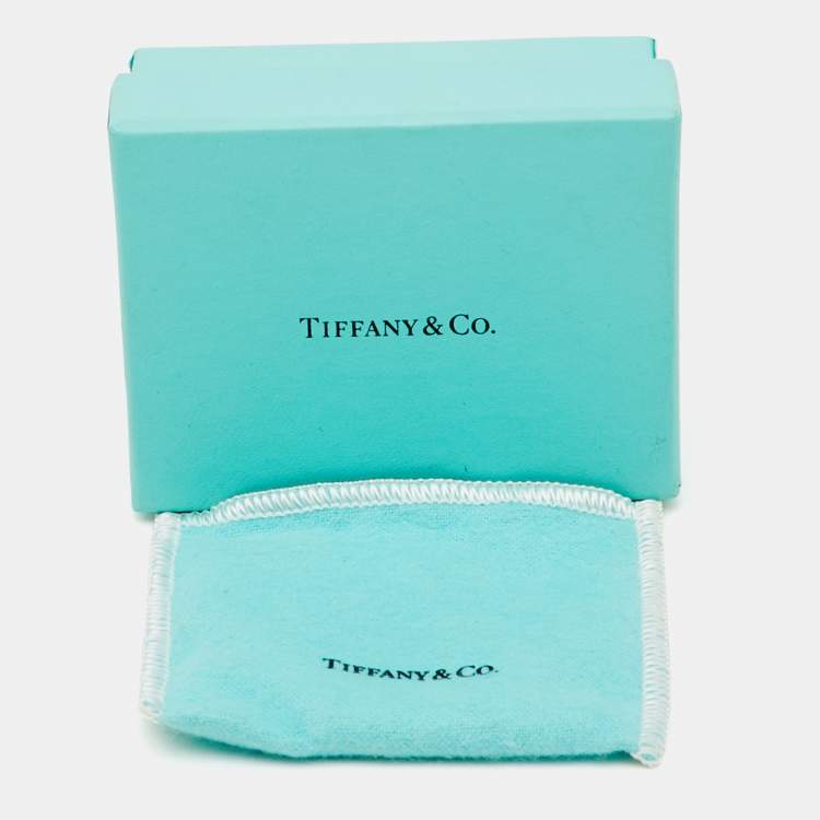 Pre Owned Tiffany & Co. Elsa Peretti Silver 925 Mesh Scarf Necklace