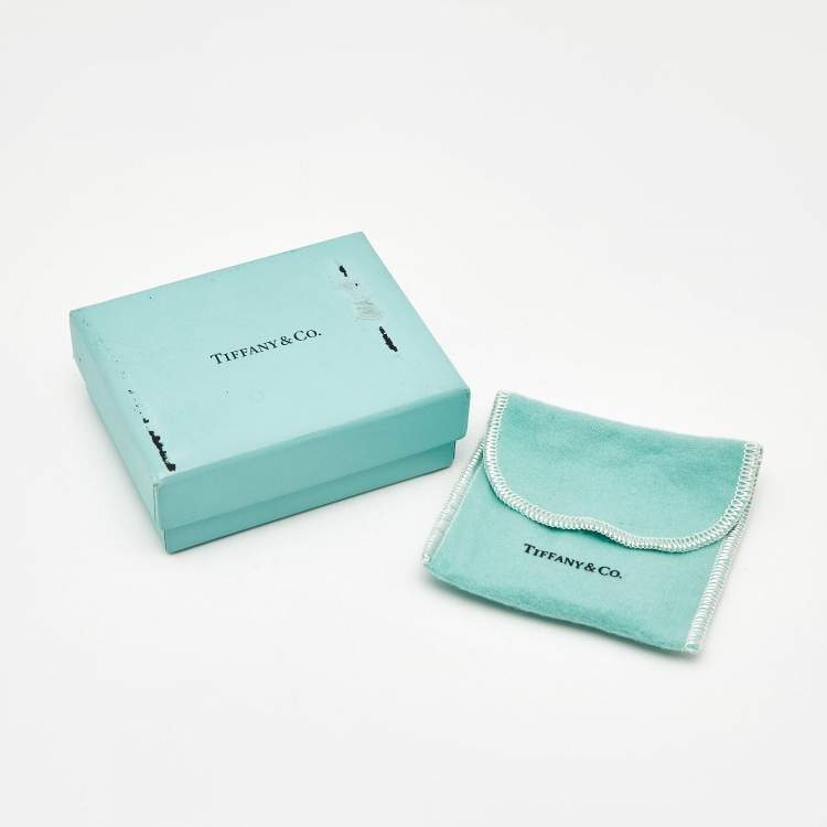 Pre Owned Tiffany & Co. Atlas Sterling Silver Toggle Chain Necklace