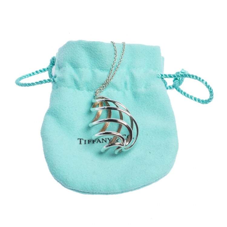 Pre Owned Tiffany & Co. Venezia Luce Silver Pendant Necklace