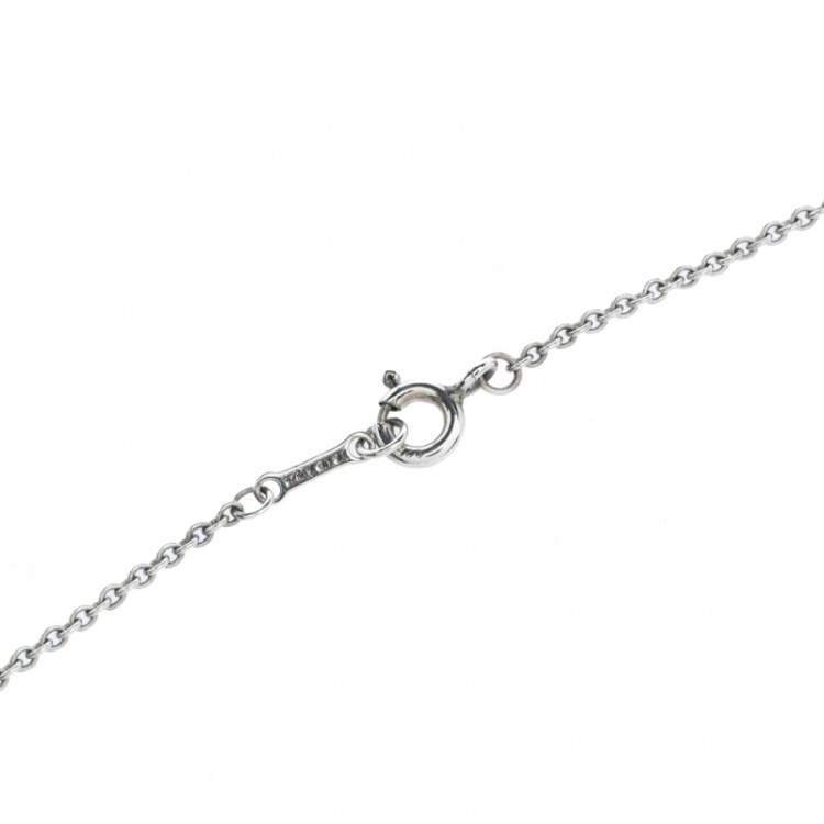 Pre Owned Tiffany & Co. Venezia Luce Silver Pendant Necklace