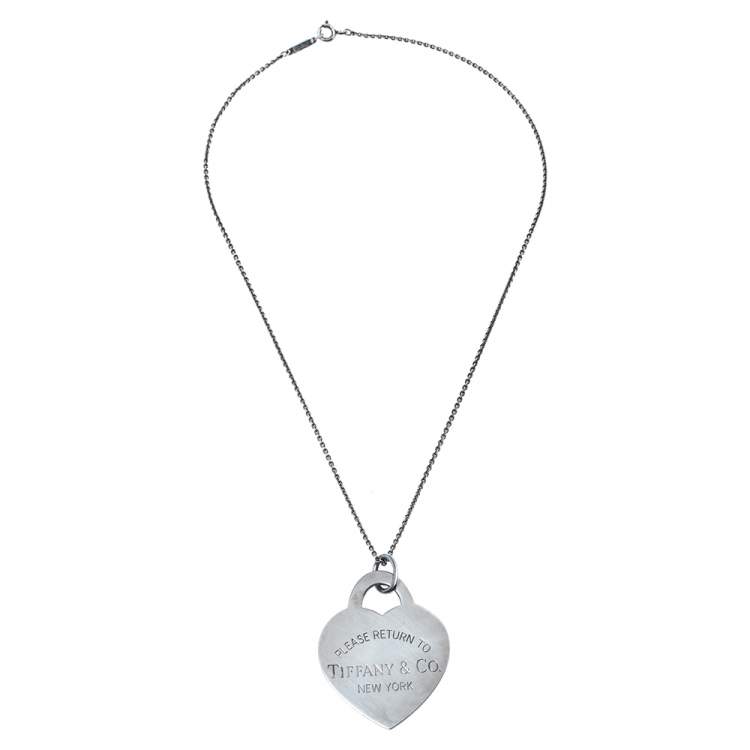 Return to Tiffany™ Wrap Necklace in Silver with Pearls and a Diamond, Small  | Tiffany & Co.