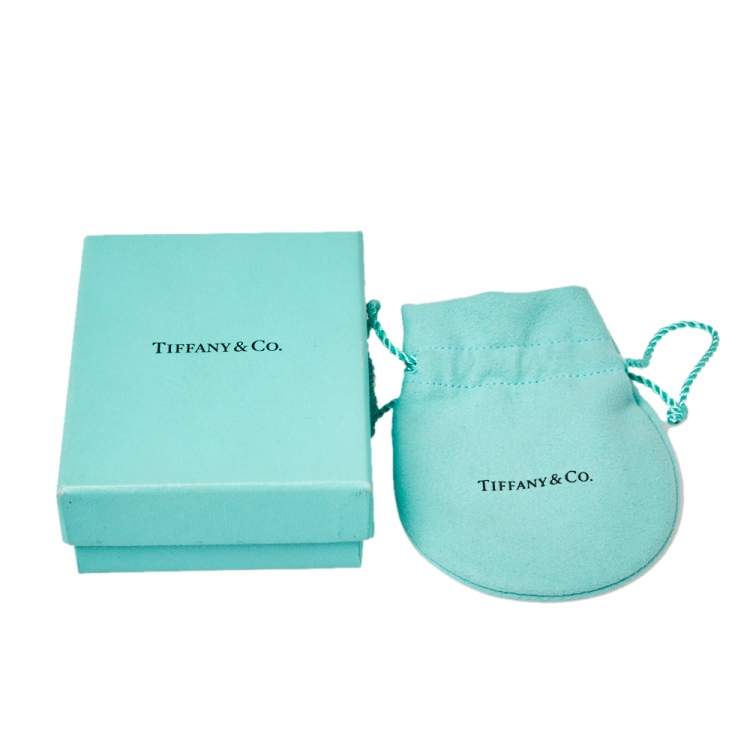 Pre Owned Tiffany & Co. Atlas Open Pendant Sterling Silver Necklace