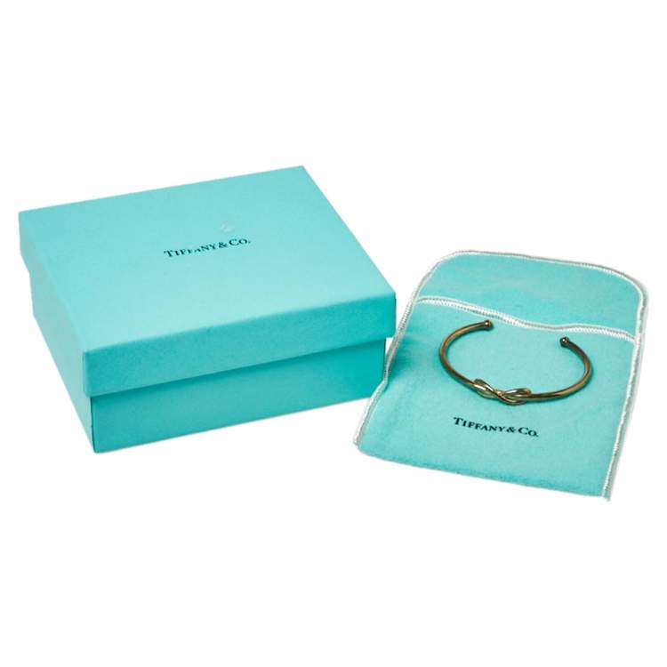 مملوكة مسبقًا Tiffany & Co. Infinity Sterling Silver Open Cuff Bracelet