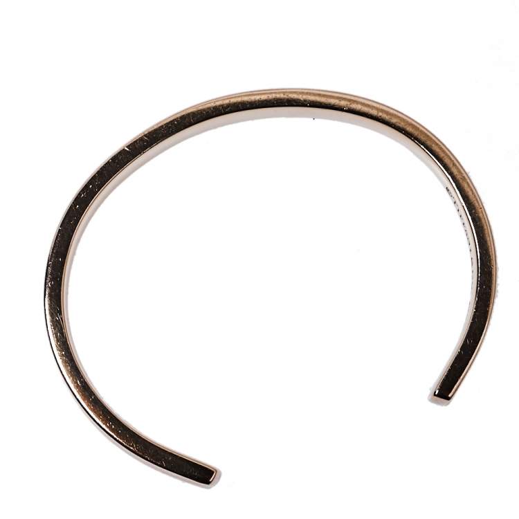 Pre Owned Tiffany & Co.Tiffany 1837 Rubedo Metal Narrow Cuff Bracelet