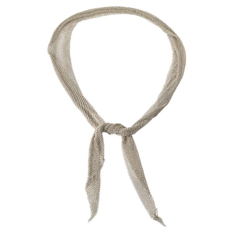 Buy [Used B/Standard] Tiffany Elsa Peretti Mesh Scarf Silver 925 Women's  Necklace 20421498 from Japan - Buy authentic Plus exclusive items from  Japan | ZenPlus