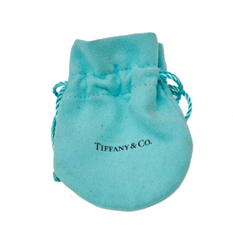 Pre Owned Tiffany & Co. Sterling Silver Elsa Peretti Color By The Yard Ring