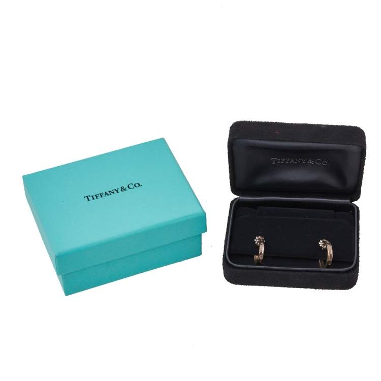 Pre Owned Tiffany & Co. Sterling Silver Hoop earrings