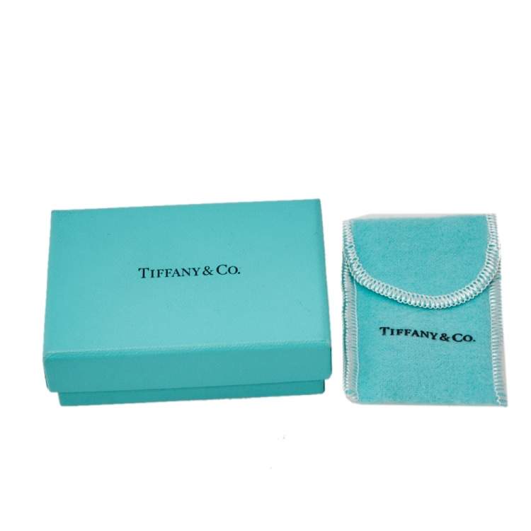 Pre Owned Tiffany & Co. 1837 Sterling silver Interlocking Circles Pendant 