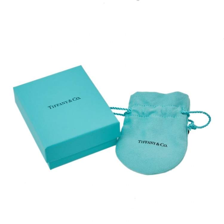 Pre Owned Tiffany & Co. Return To Tiffany Sterling Silver Heart Tag Bead Bracelet