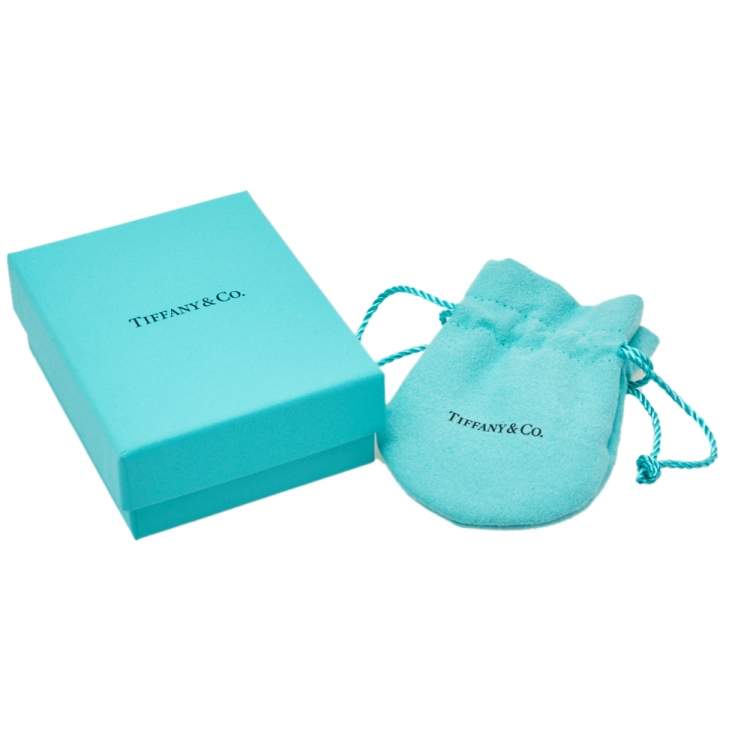 Pre Owned Tiffany & Co. Return to Tiffany Enamel Heart Tag Silver Beads Bracelet 