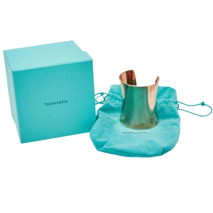 Pre Owned Tiffany & Co. Rubedo Ultra Wide Open Cuff Bracelet