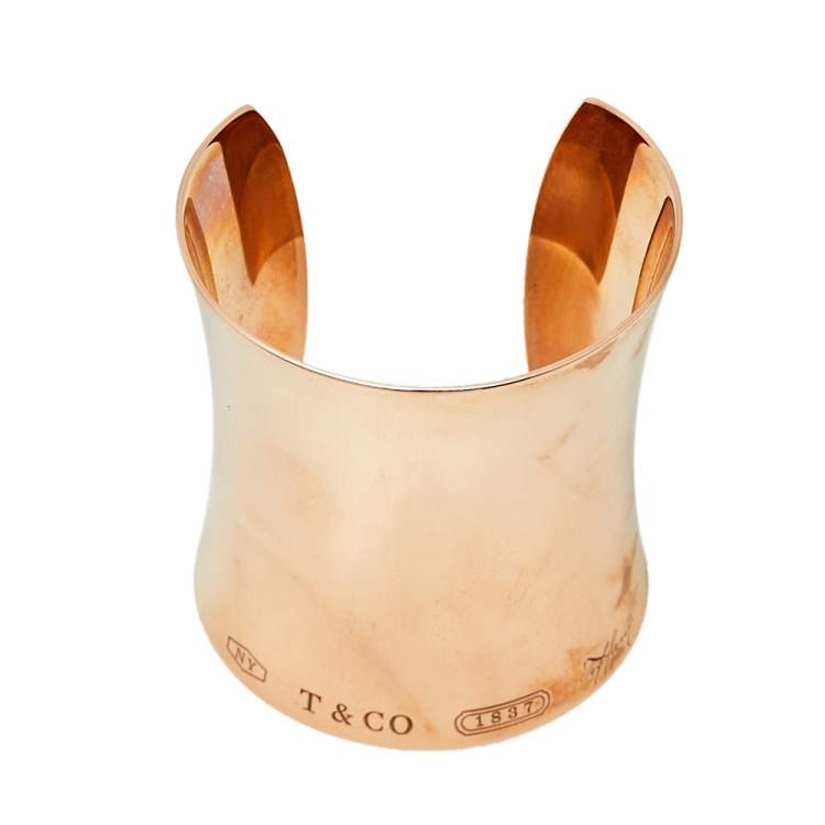 Pre Owned Tiffany & Co. Rubedo Ultra Wide Open Cuff Bracelet