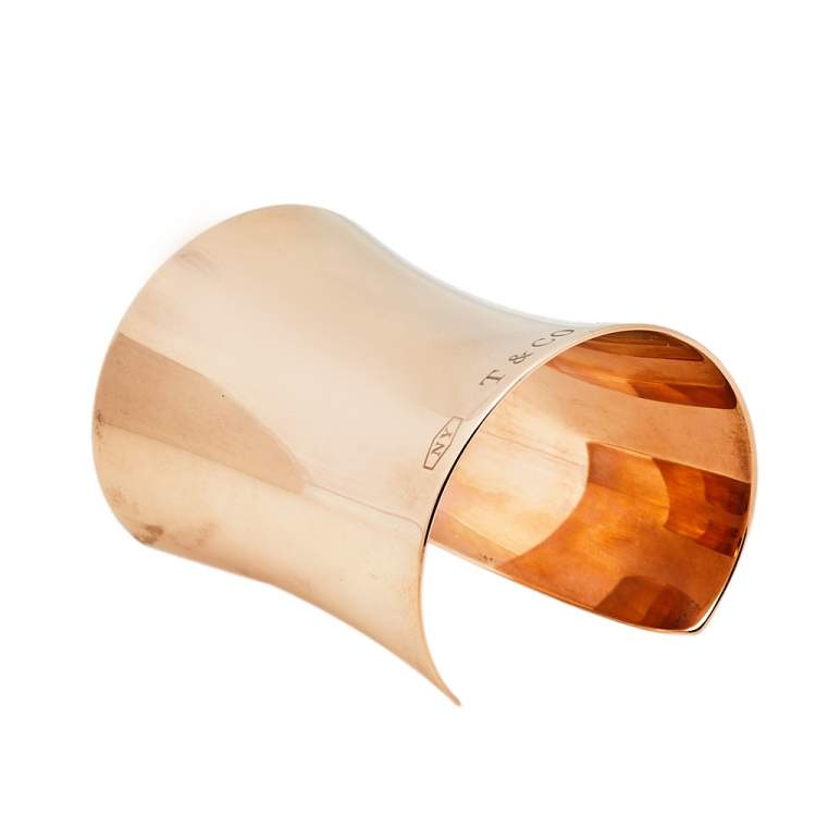 Pre Owned Tiffany & Co. Rubedo Ultra Wide Open Cuff Bracelet