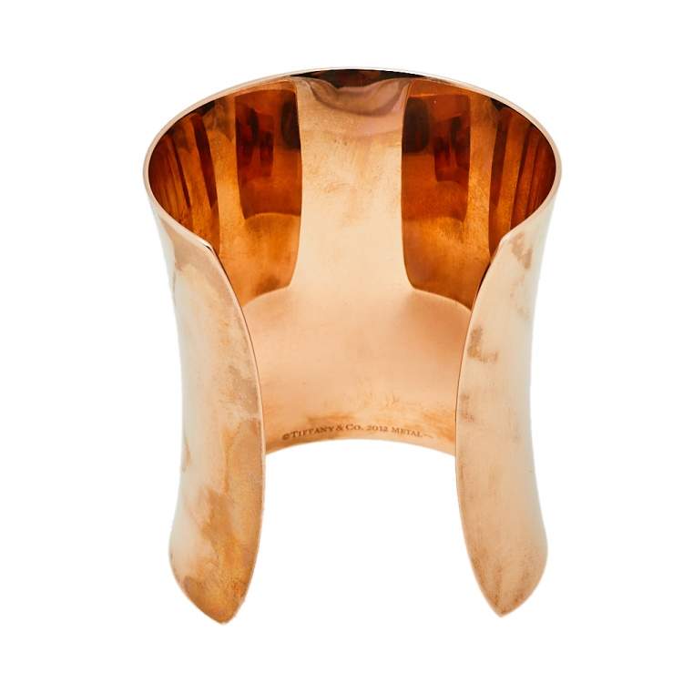 Pre Owned Tiffany & Co. Rubedo Ultra Wide Open Cuff Bracelet