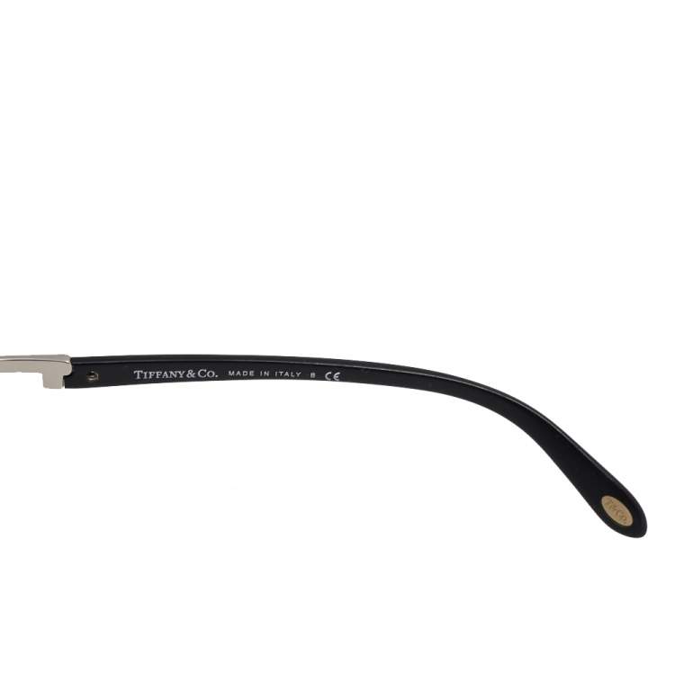 Pre Owned Tiffany & Co. Black/ Grey Gradient TF4043 Studded Key Square Sunglasses