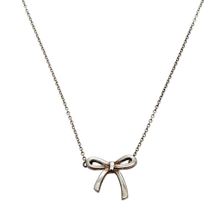 Tiffany & Co selling Bow Necklace