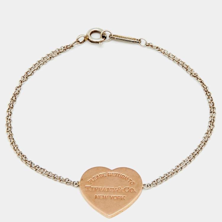 Return to tiffany hot sale bracelet gold