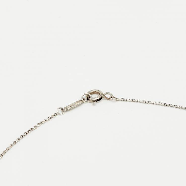 Pre Owned Tiffany & Co. Tiffany Keys Sterling Silver Triple Key Pendant Necklace