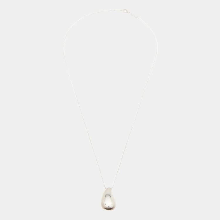 & Co. Elsa Peretti Tear Drop Pendant Chain Necklace Tiffany & Co. | TLC