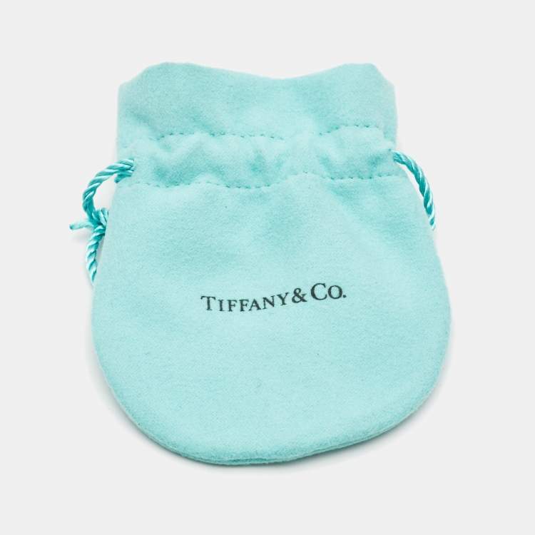 Pre Owned Tiffany & Co. Atlas Silver Open Band Ring Size EU 54