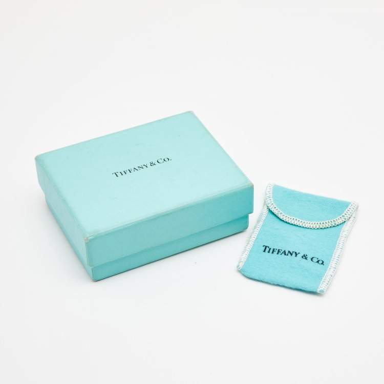 Pre Owned Tiffany & Co. Tiffany Heart Sterling Silver Pendant Necklace