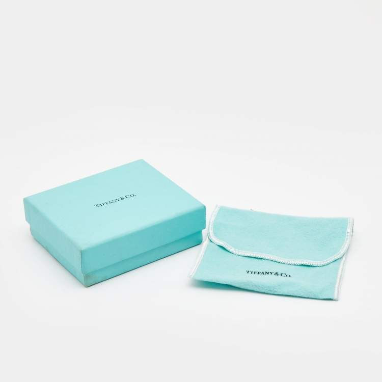 Pre Owned Tiffany & Co. Heart & Arrow Sterling Silver Pendant Necklace